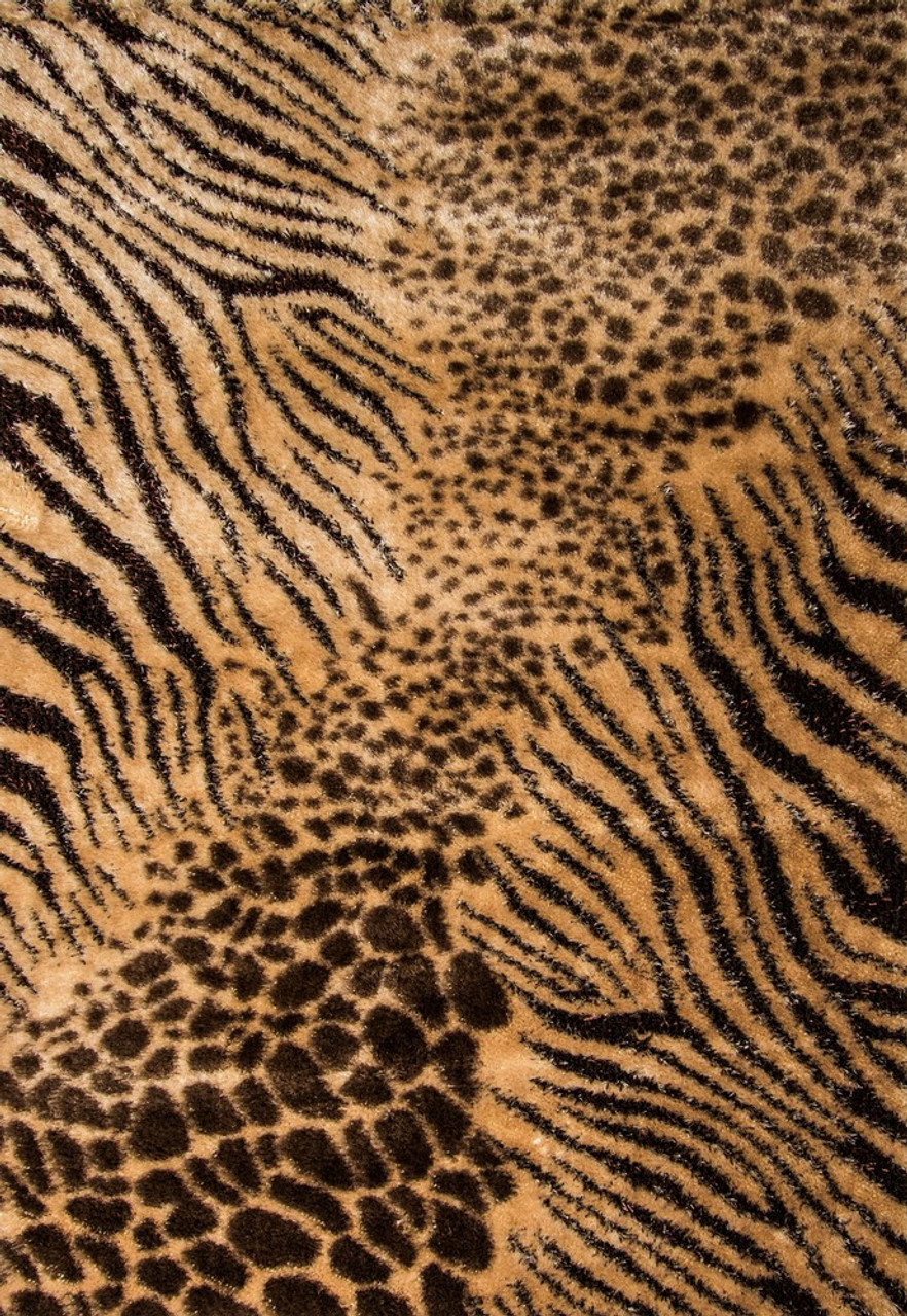 Butterfly Shag Area Rug - BS1143BN