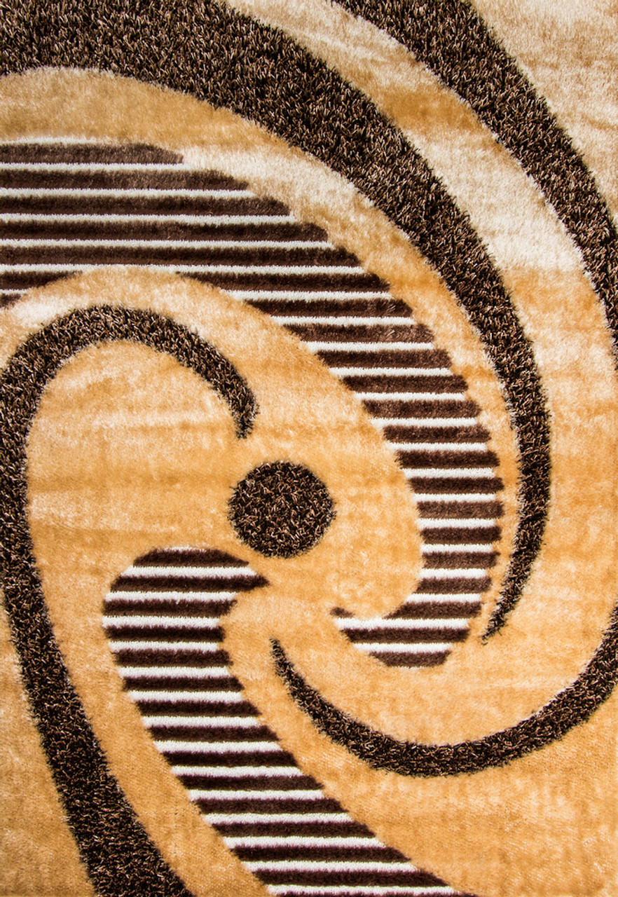 Butterfly Shag Area Rug - BS1383BN