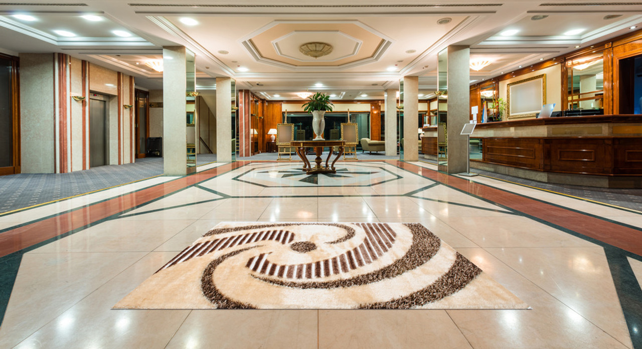 Butterfly Shag Area Rug - BS1383GY