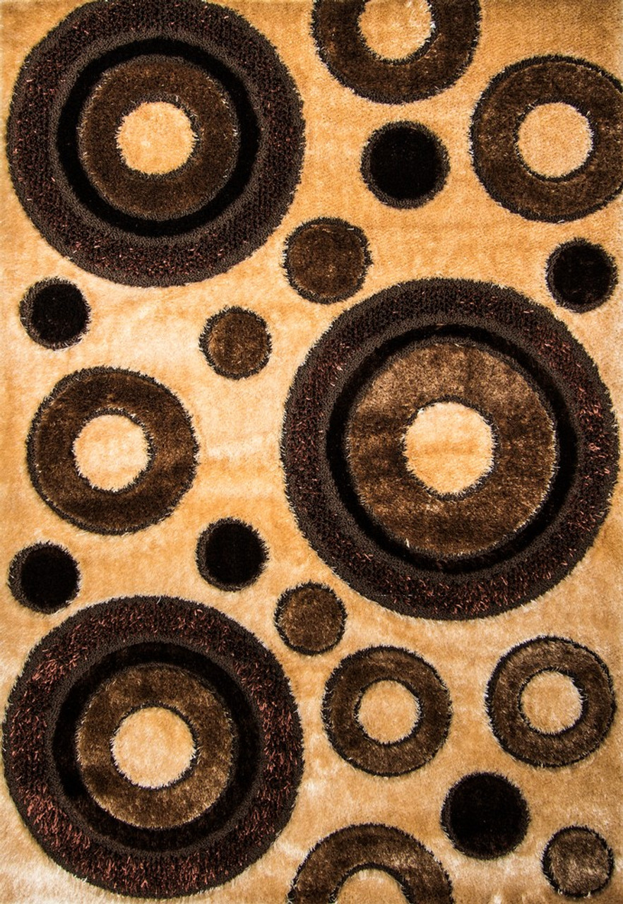 Butterfly Shag Area Rug - BS2213BR