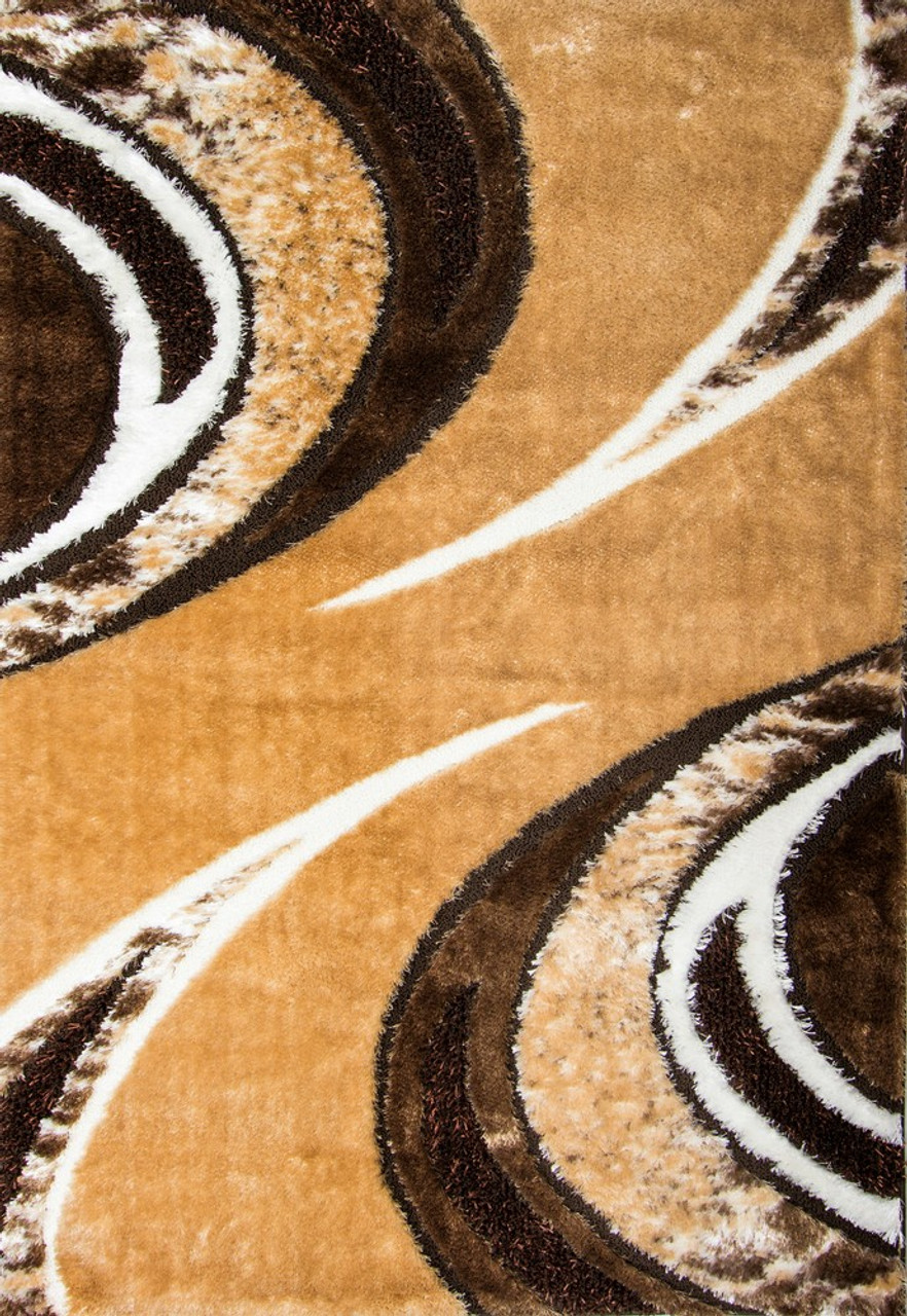 Butterfly Shag Area Rug - BS2254BN