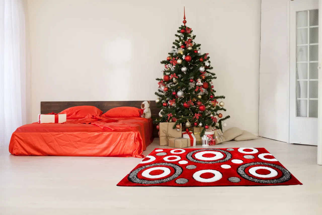 Butterfly Shag Area Rug - BS2213RD