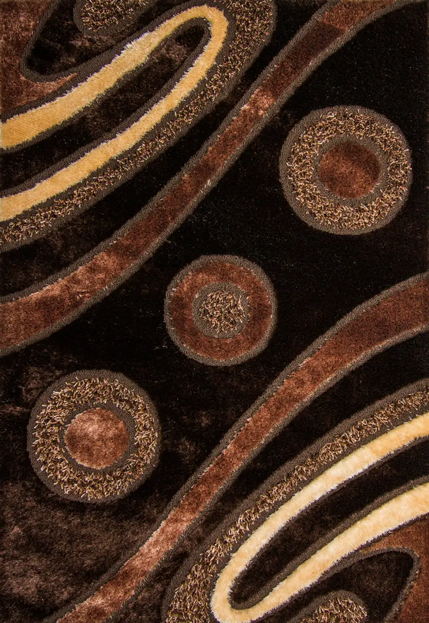 Butterfly Shag Area Rug - BS3986BR