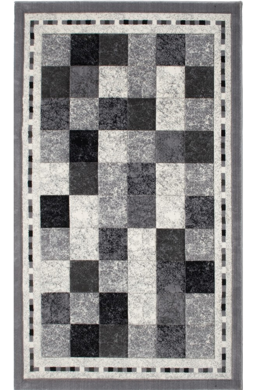Izmir Carving Area Rug  - IZC0402GY24
