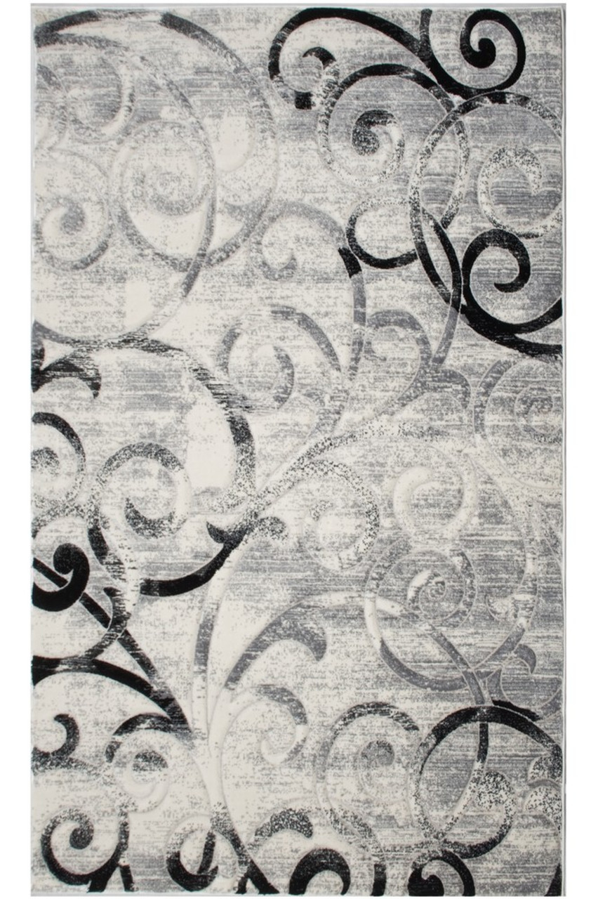 Izmir Carving Area Rug  - IZC929GY24